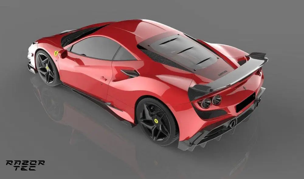 FERRARI F8 CARBON FIBER AERO KIT