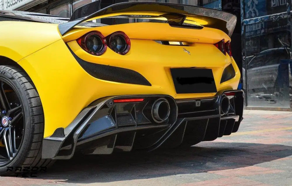 FERRARI F8 CARBON FIBER AERO KIT