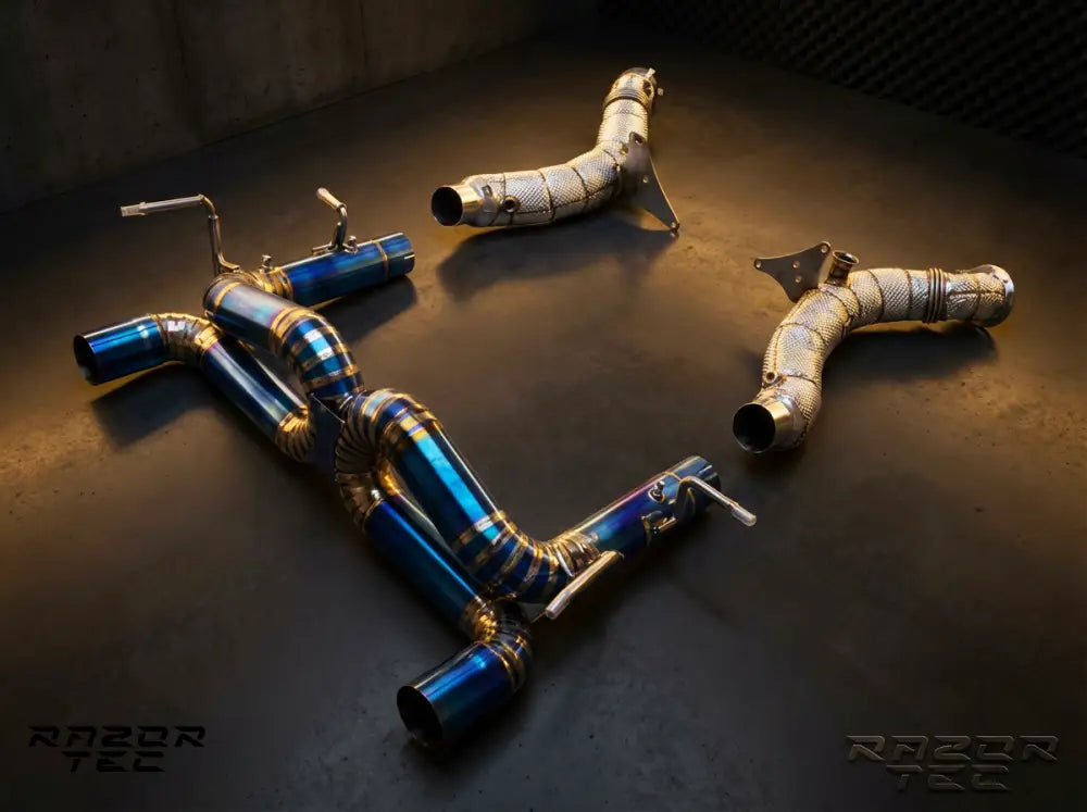 FERRARI F8 VALVETRONIC RACE EXHAUST SYSTEM