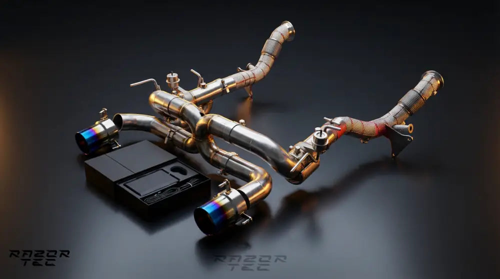 FERRARI F8 VALVETRONIC RACE EXHAUST SYSTEM