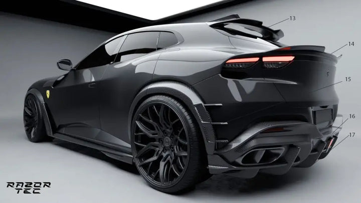 FERRARI PUROSANGUE CARBON FIBER RAZOR BODY KIT