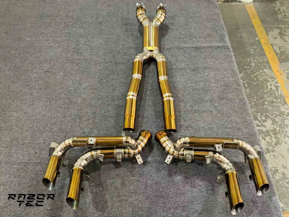 FERRARI PUROSANGUE RAZOR CAT-BACK VALVETRONIC EXHAUST SYSTEM