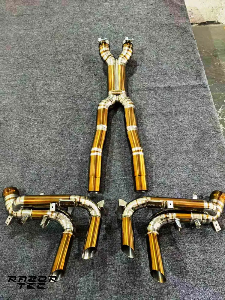 FERRARI PUROSANGUE RAZOR CAT-BACK VALVETRONIC EXHAUST SYSTEM