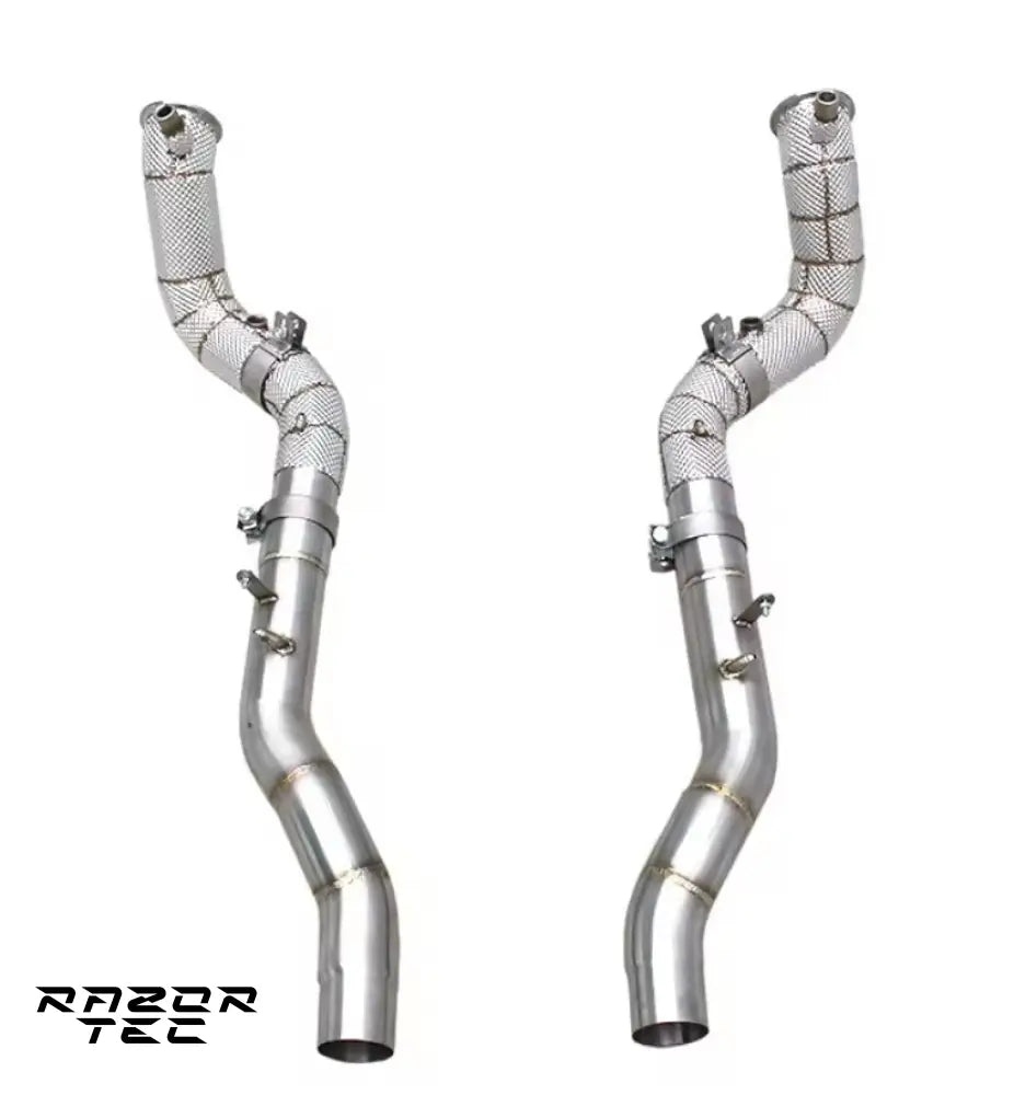 FERRARI ROMA DOWNPIPES CATLESS OR WITH CATS