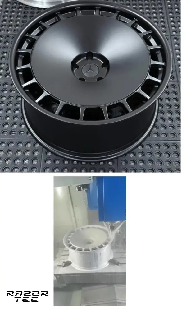 G63 24’ MATT BLACK WHEELS production