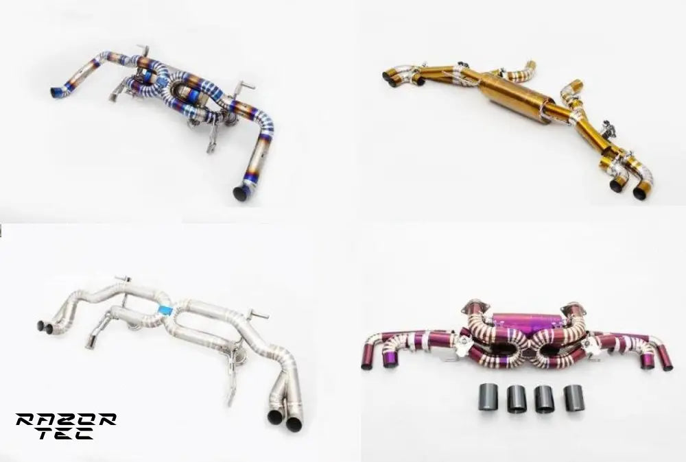 MERCEDES BENZ C63 W204 VALVETRONIC EXHAUST SYSTEM