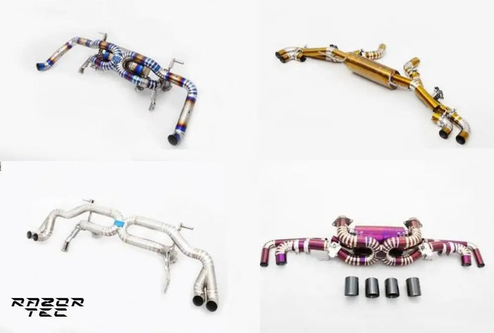 MERCEDES BENZ C63 W204 VALVETRONIC EXHAUST SYSTEM