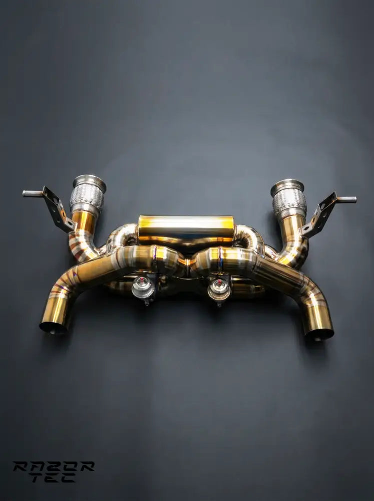 LAMBORGHINI HURACAN STO TITANIUM VALVED EXHAUST SYSTEM