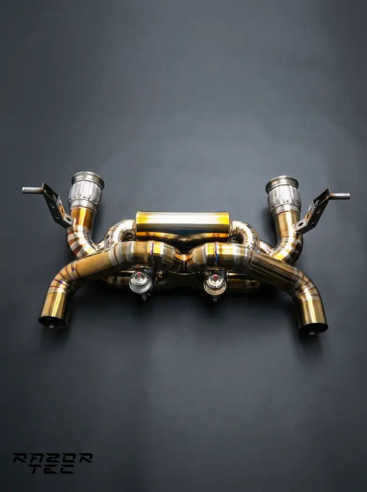 LAMBORGHINI HURACAN STO TITANIUM VALVED EXHAUST SYSTEM