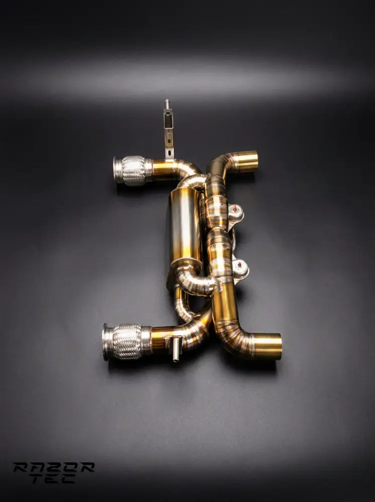 LAMBORGHINI HURACAN STO TITANIUM VALVED EXHAUST SYSTEM