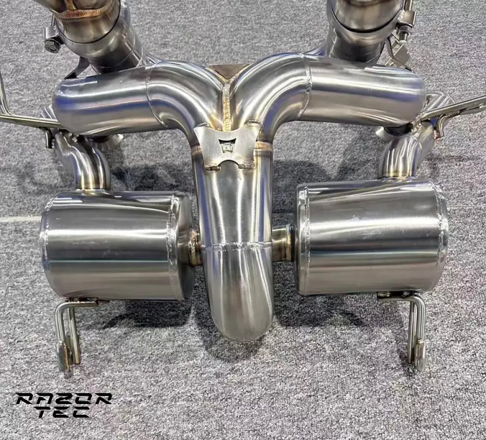 LAMBORGHINI REVUELTO RAZOR STAINLESS STEEL VALVETRONIC EXHAUST SYSTEM