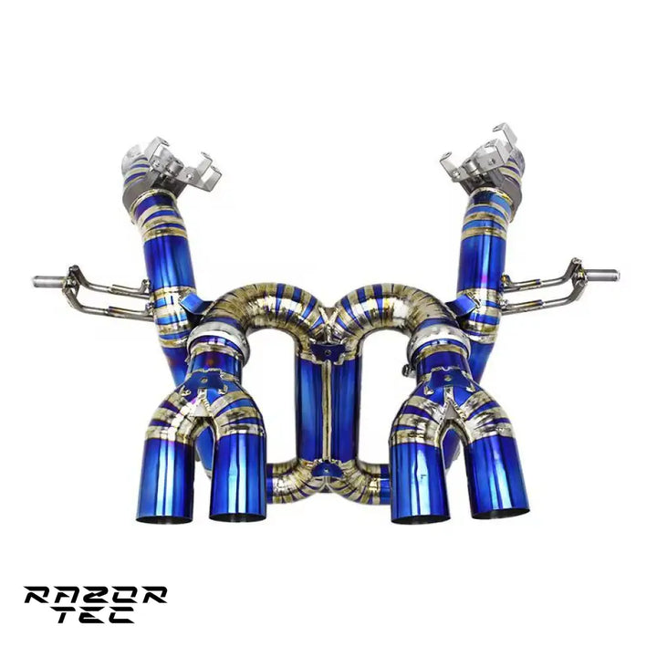 LAMBORGHINI REVUELTO RAZOR STAINLESS STEEL VALVETRONIC EXHAUST SYSTEM