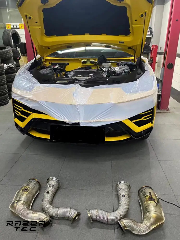 LAMBORGHINI URUS RAZOR CATBACK EXHAUST AND DOWNPIPES