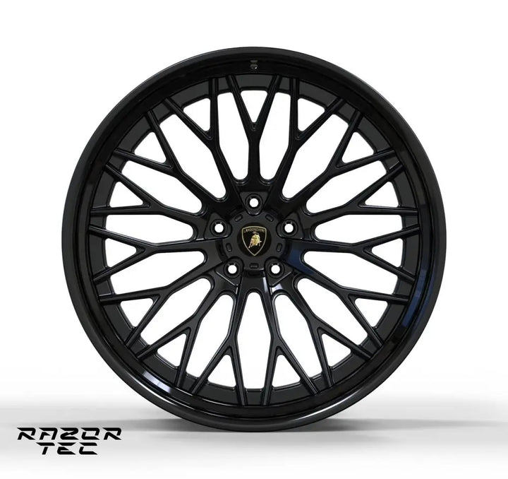 LAMBORGHINI URUS WIDEBODY 24’ GLOSS BLACK WHEELS 3-PIECE