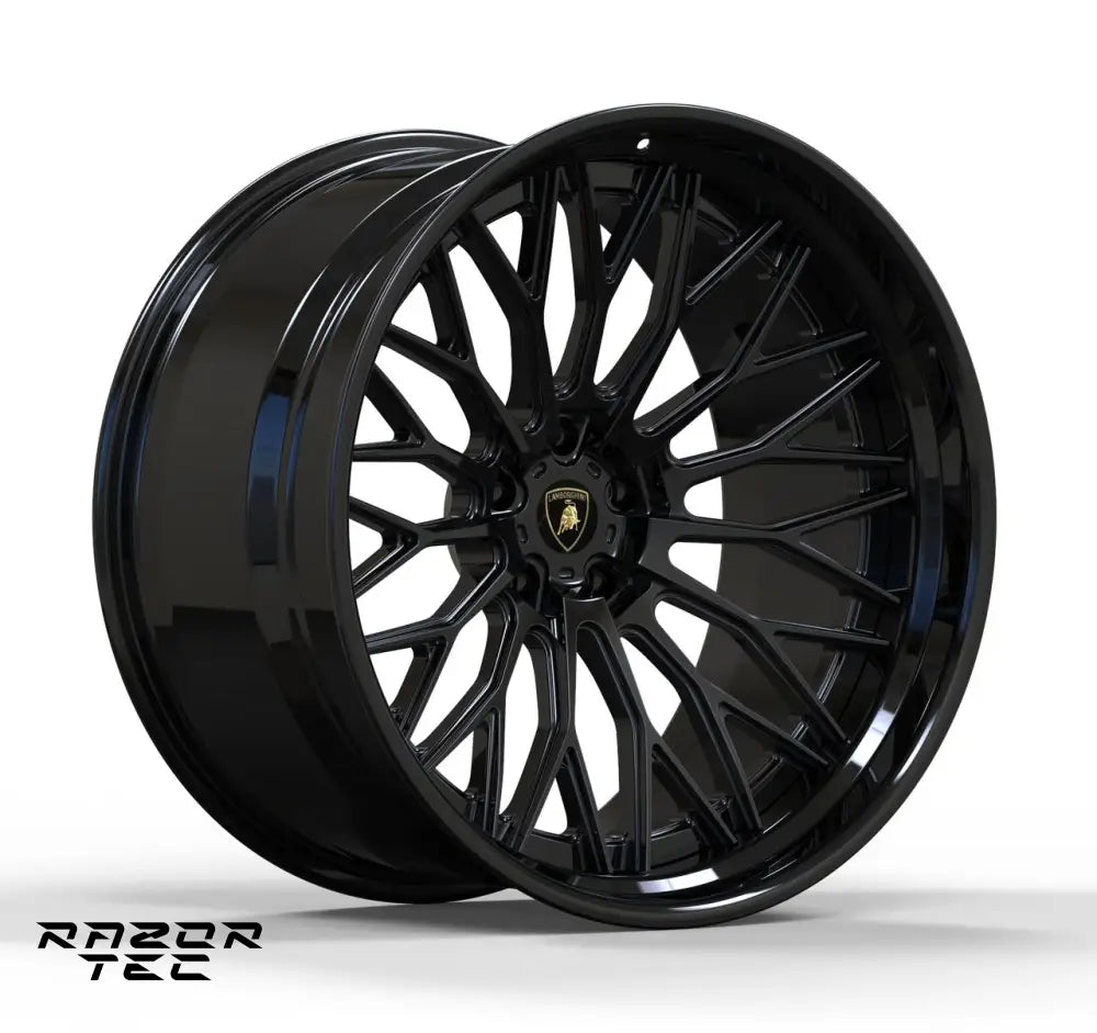 LAMBORGHINI URUS WIDEBODY 24’ GLOSS BLACK WHEELS 3-PIECE