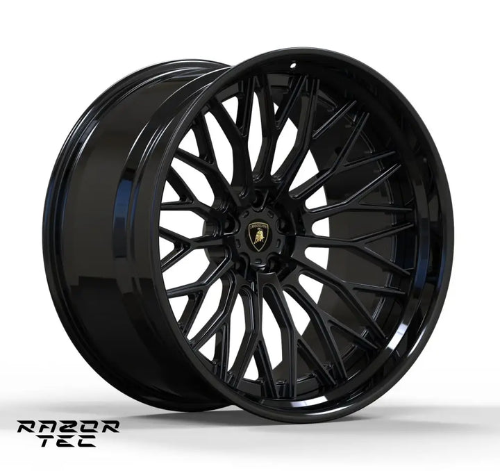 LAMBORGHINI URUS WIDEBODY 24’ GLOSS BLACK WHEELS 3-PIECE