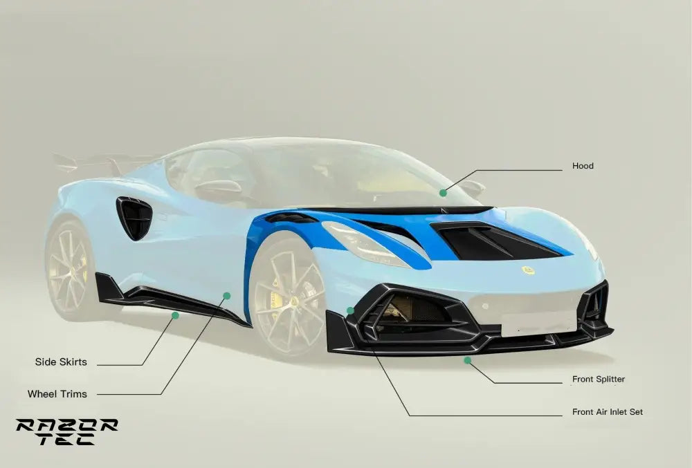 LOTUS EMIRA CARBON AERO KIT EVO