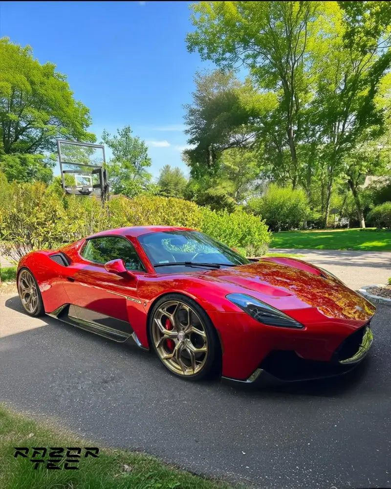 MASERATI MC20 BRUSHED GOLD FORGED WHEELS