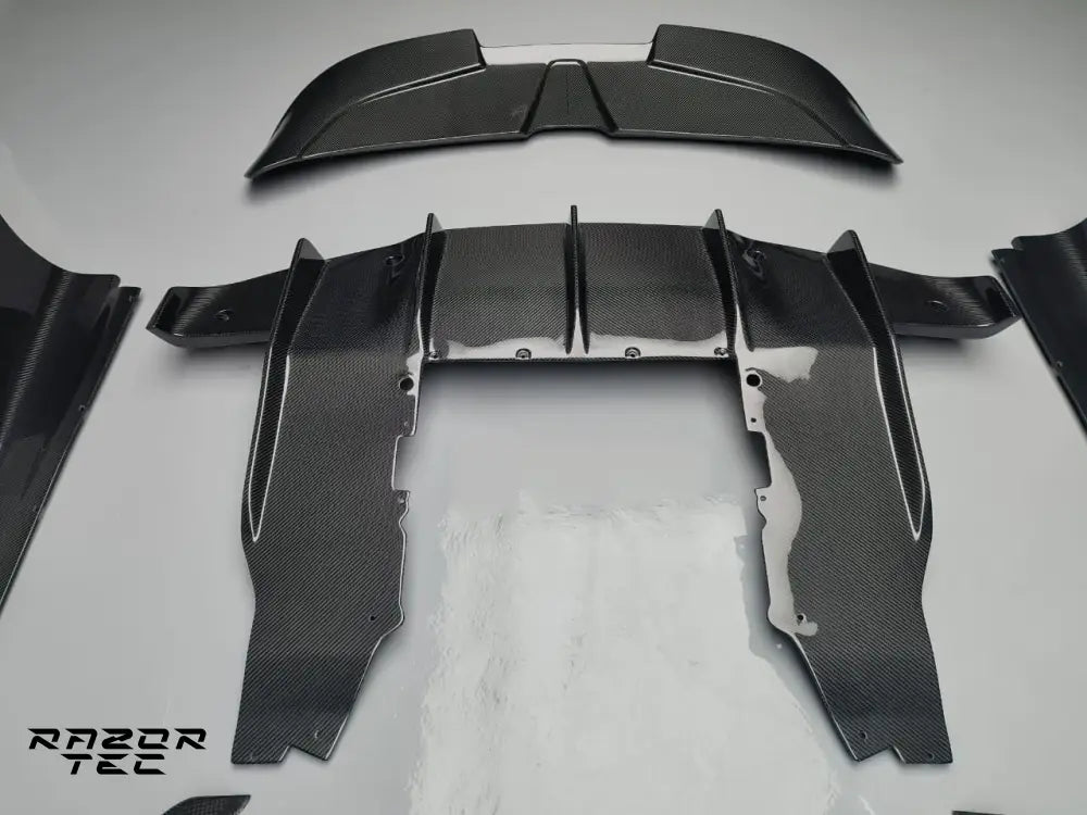 MCLAREN 720s CARBON FIBER AERO RAZOR KIT