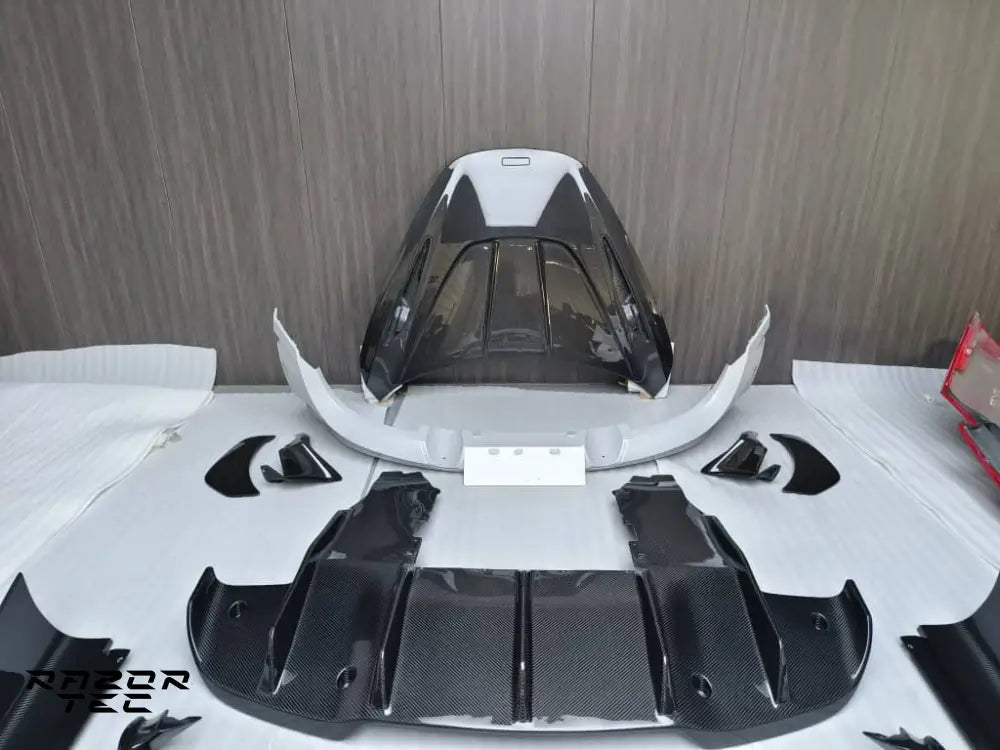 MCLAREN 720s CARBON FIBER AERO RAZOR KIT