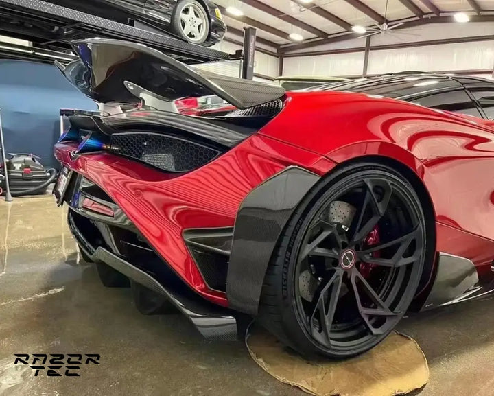 MCLAREN 720s CARBON FIBER AERO RAZOR KIT