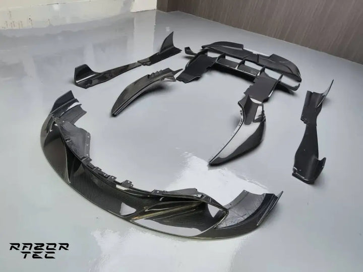 MCLAREN 720s CARBON FIBER AERO RAZOR KIT