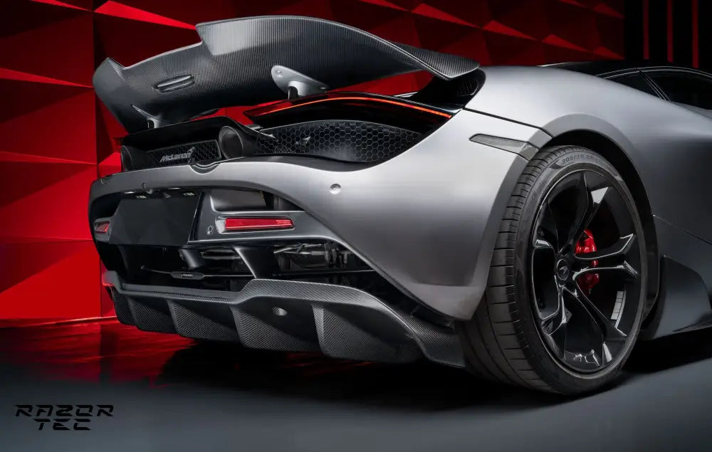 MCLAREN 720s CARBON FIBER AERO RAZOR KIT