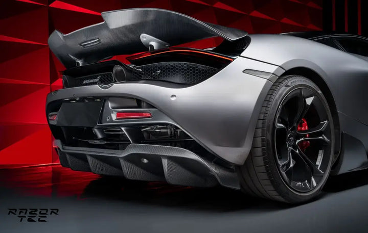 MCLAREN 720s CARBON FIBER AERO RAZOR KIT