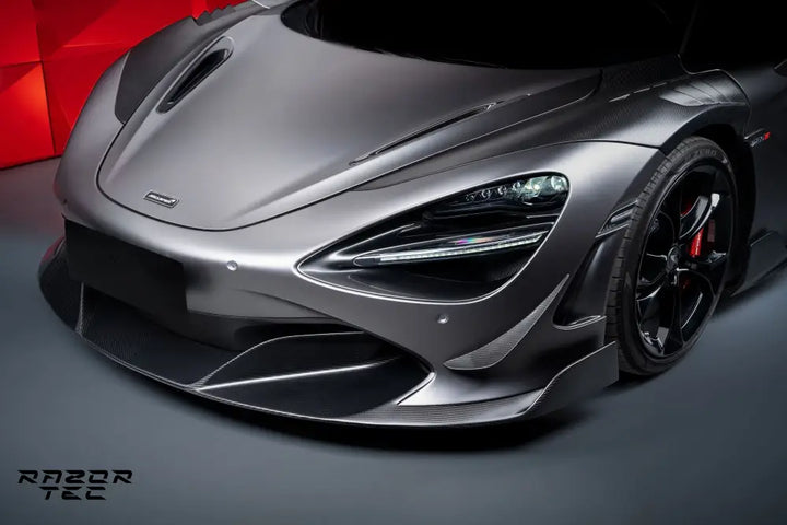 MCLAREN 720s CARBON FIBER AERO RAZOR KIT