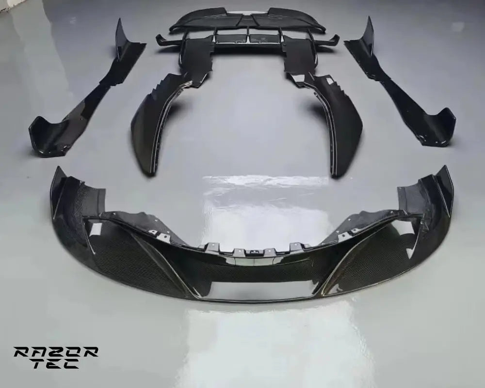 MCLAREN 720s CARBON FIBER AERO RAZOR KIT