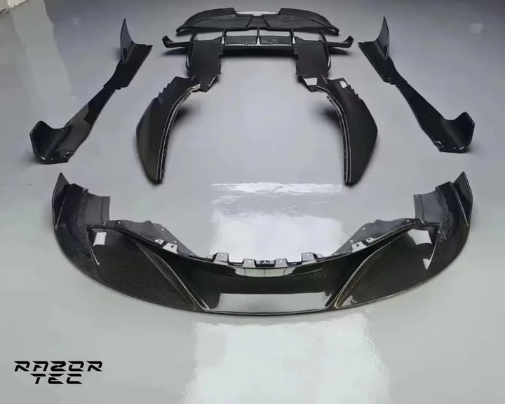 MCLAREN 720s CARBON FIBER AERO RAZOR KIT