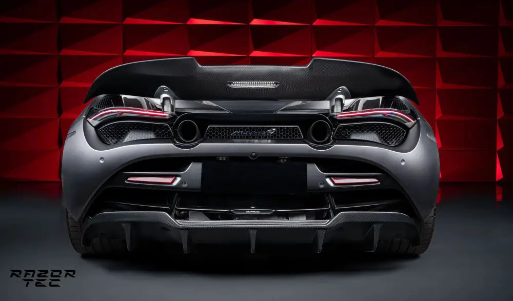 MCLAREN 720s CARBON FIBER AERO RAZOR KIT
