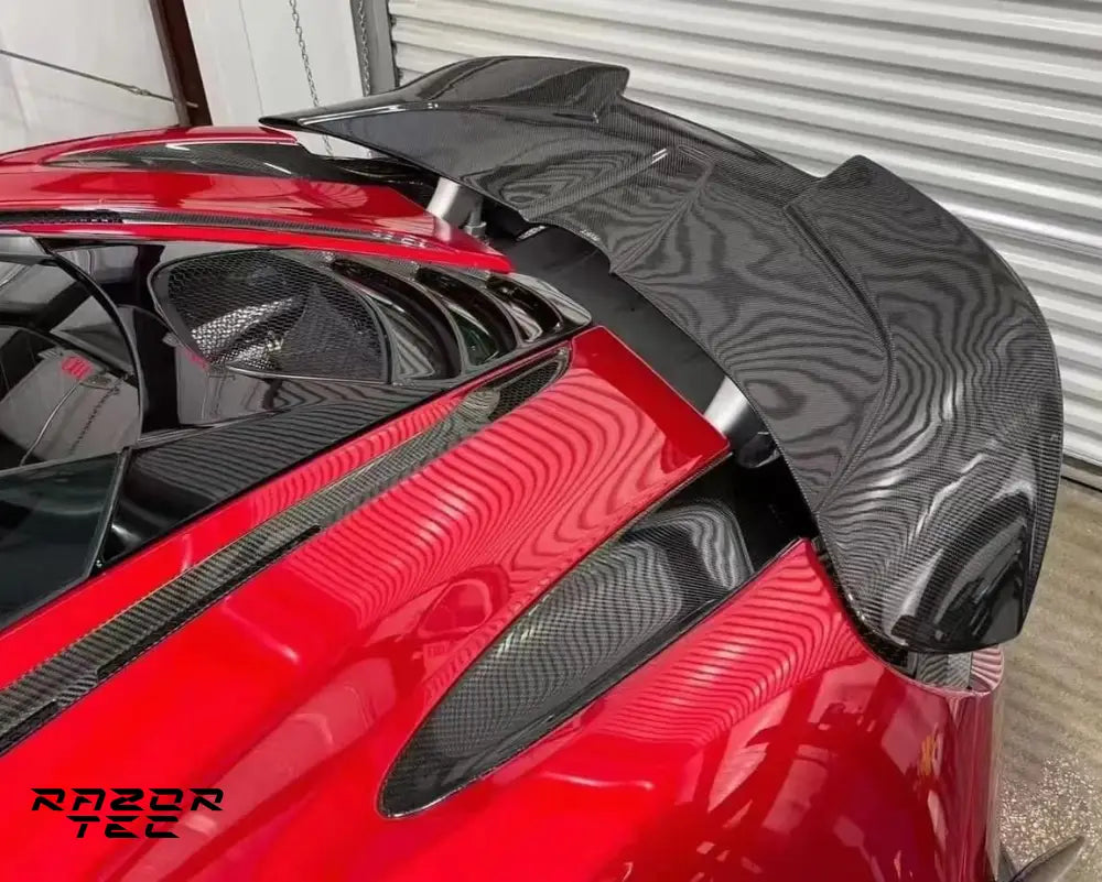 MCLAREN 720s CARBON FIBER AERO RAZOR KIT