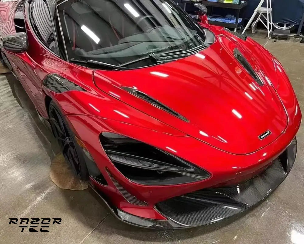 MCLAREN 720s CARBON FIBER AERO RAZOR KIT
