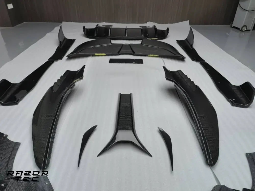 MCLAREN 720s CARBON FIBER AERO RAZOR KIT