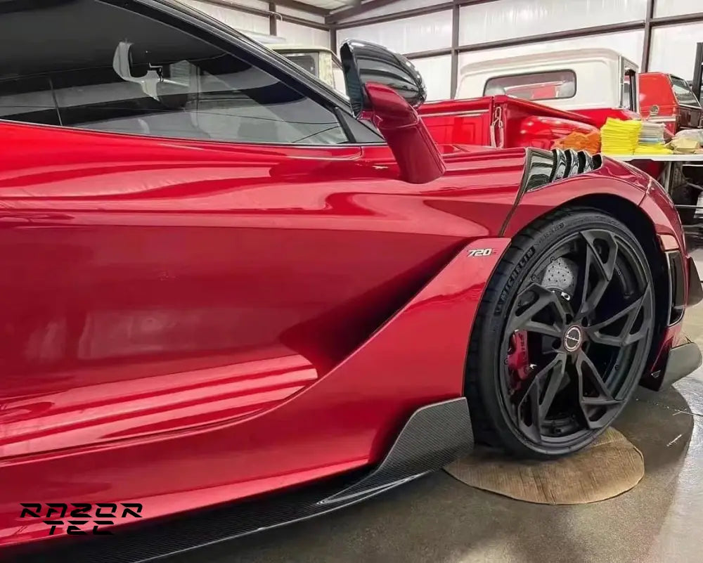 MCLAREN 720s CARBON FIBER AERO RAZOR KIT