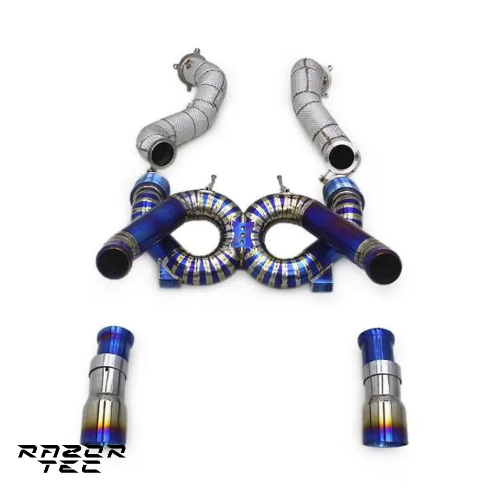 MCLAREN 720S RAZOR RACE STAINLESS STEEL EXHAUST SYSTEM