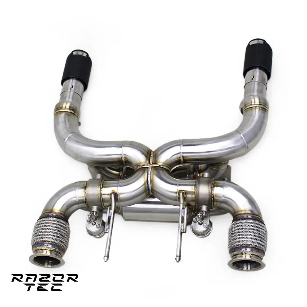 MCLAREN 720S RAZOR RACE STAINLESS STEEL EXHAUST SYSTEM