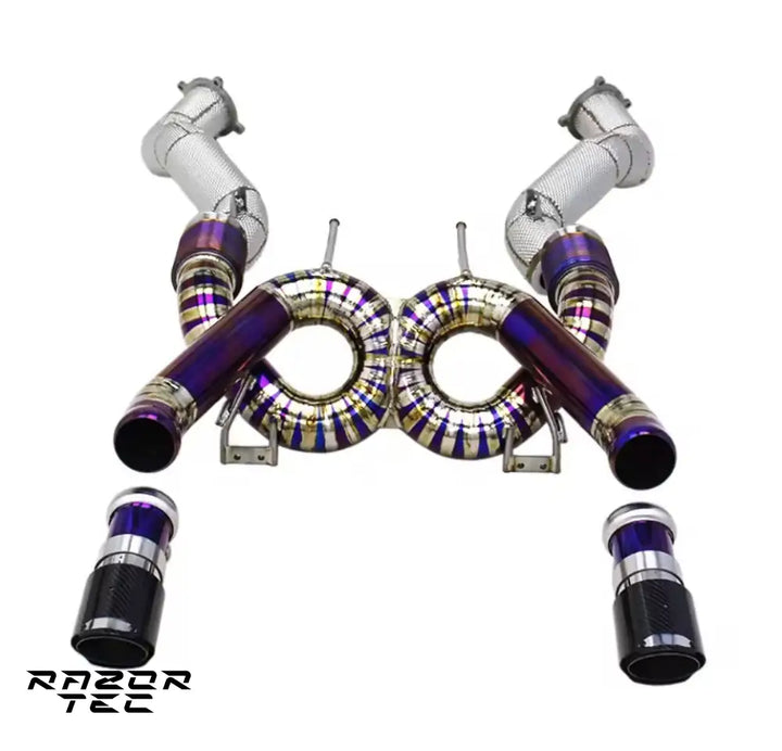 MCLAREN 720S RAZOR RACE STAINLESS STEEL EXHAUST SYSTEM