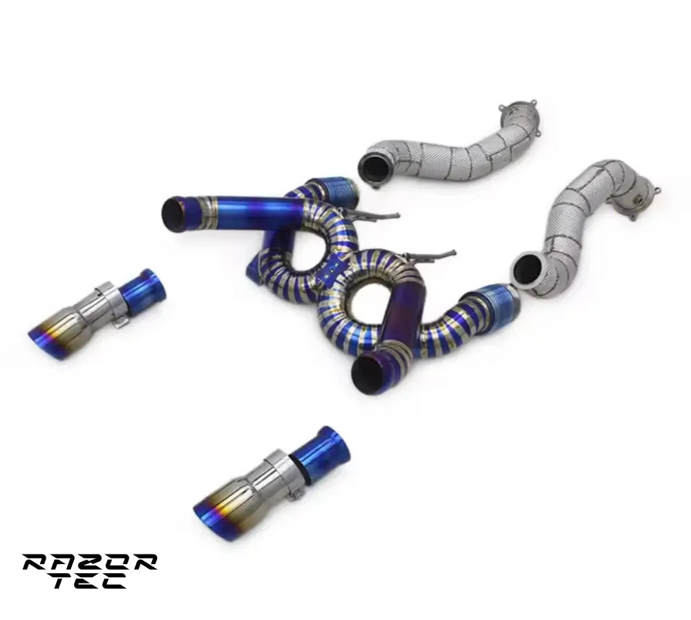 MCLAREN 720S RAZOR RACE TITANIUM EXHAUST SYSTEM