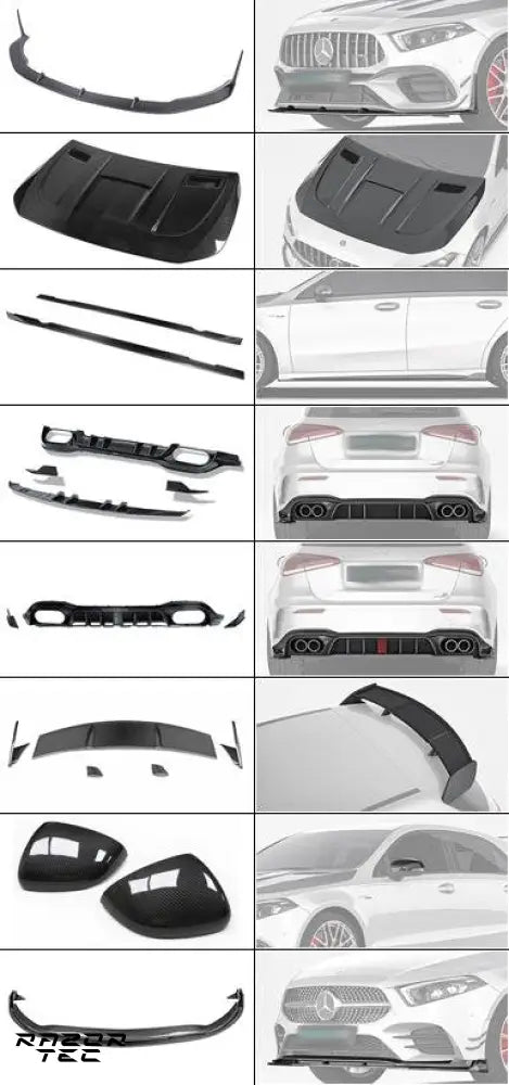 MERCEDES A-CLASS W177 CARBON KIT