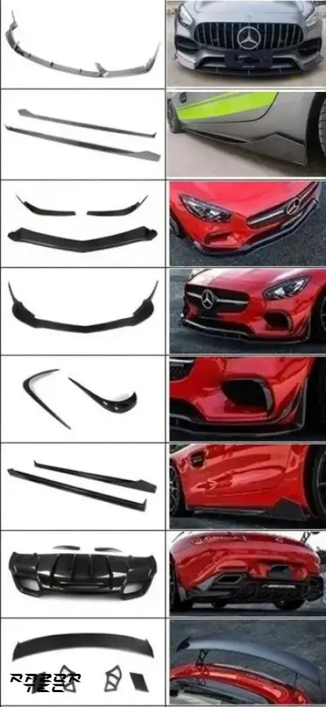 MERCEDES BENZ AMG GT (C190) CARBON FIBER PARTS