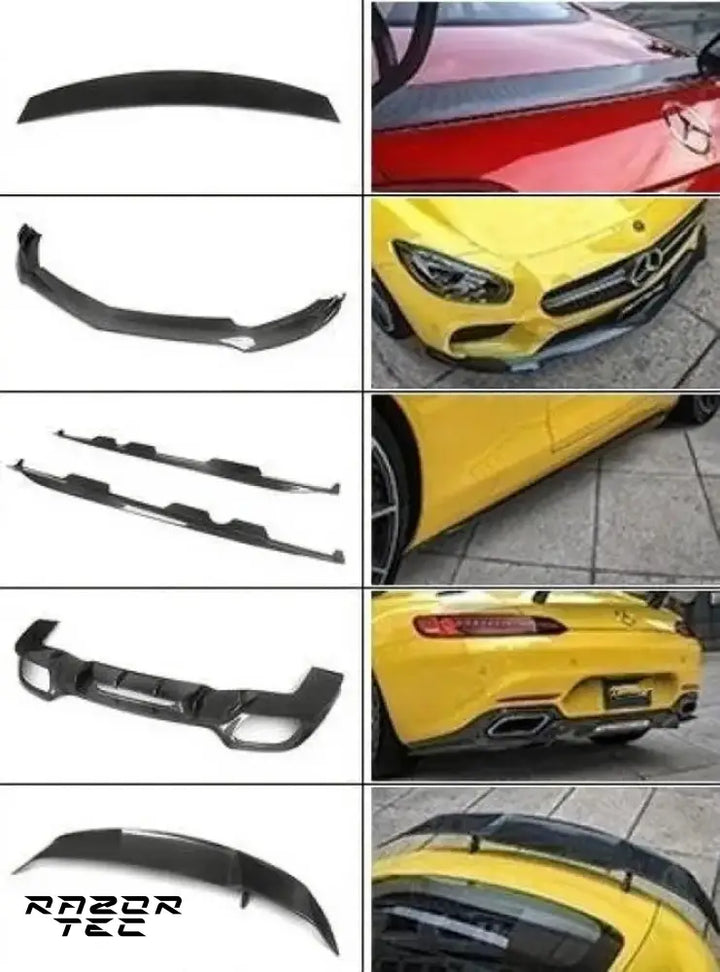 MERCEDES BENZ AMG GT (C190) CARBON FIBER PARTS