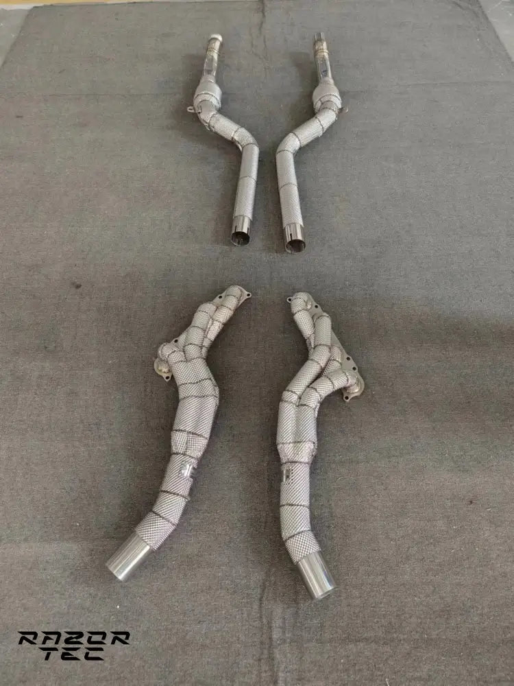MERCEDES BENZ C63 W204 LONG TUBE HEADERS