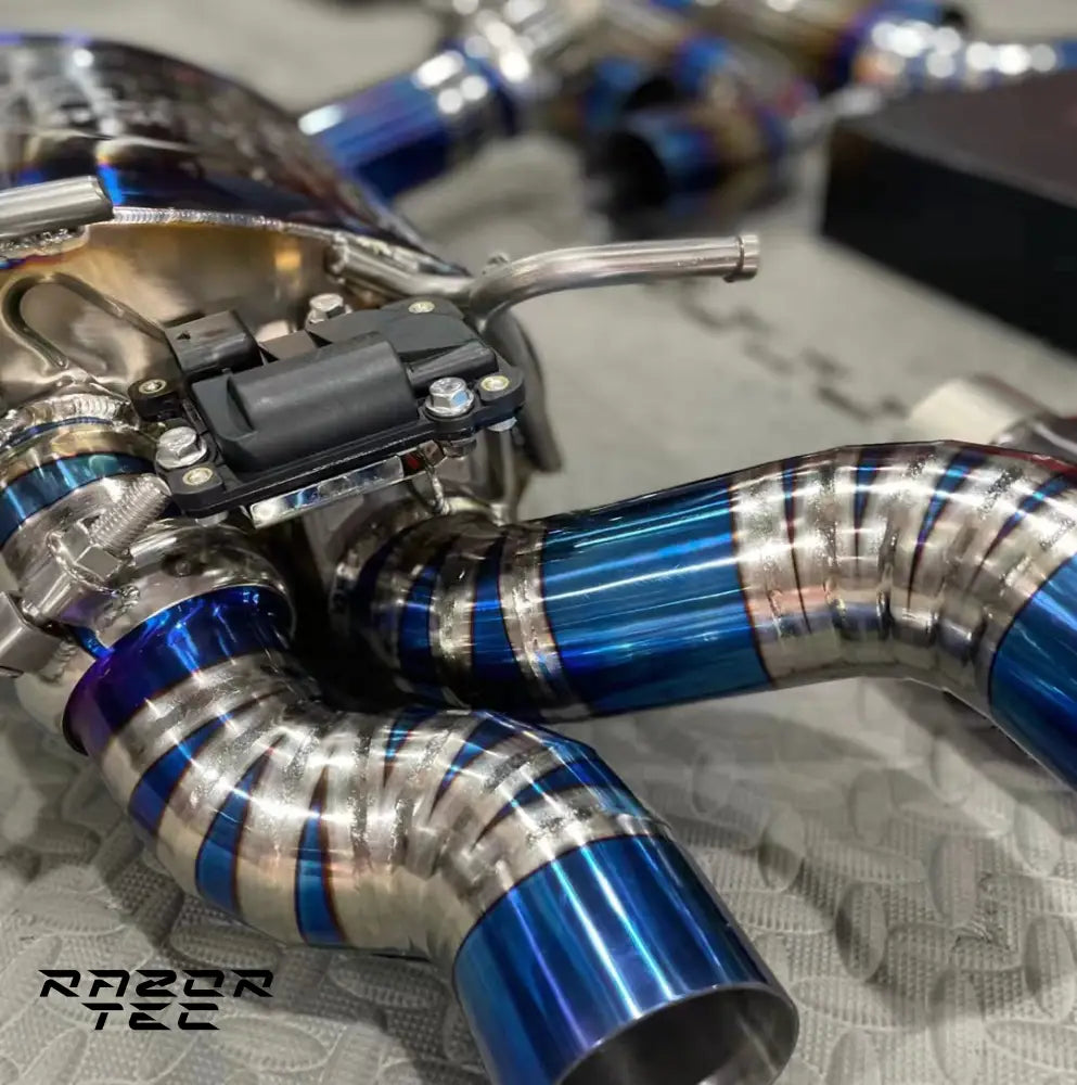 MERCEDES BENZ C63 W204 VALVETRONIC EXHAUST SYSTEM