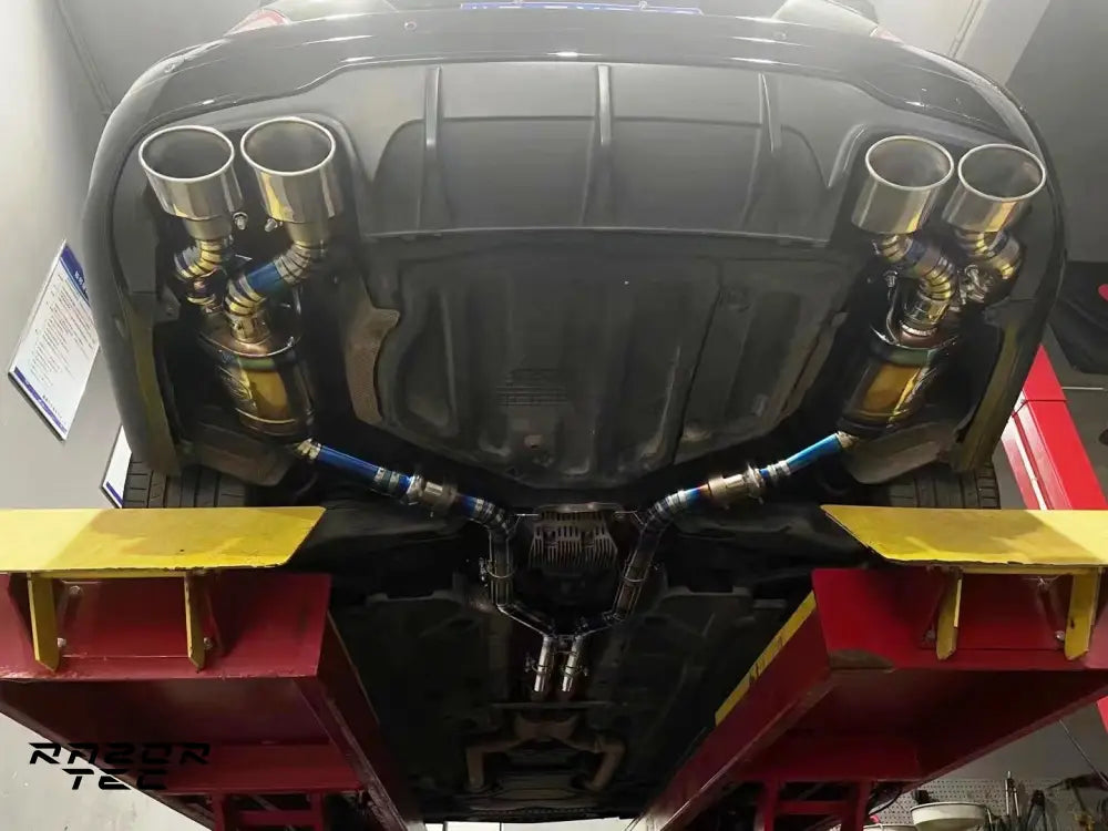 MERCEDES BENZ C63 W204 VALVETRONIC EXHAUST SYSTEM