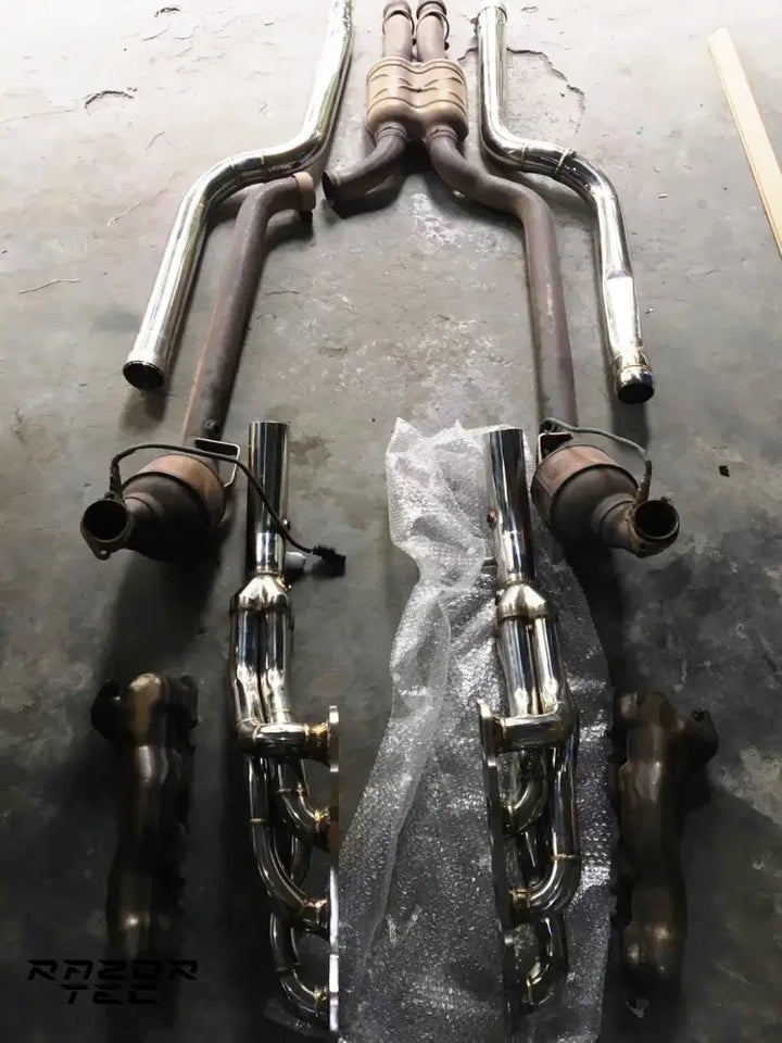 MERCEDES BENZ C63 W204 VALVETRONIC EXHAUST SYSTEM