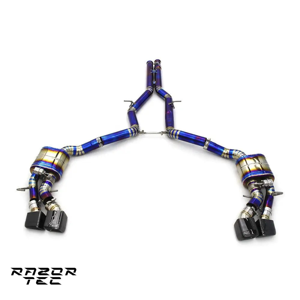 MERCEDES BENZ C63 W204 VALVETRONIC EXHAUST SYSTEM II