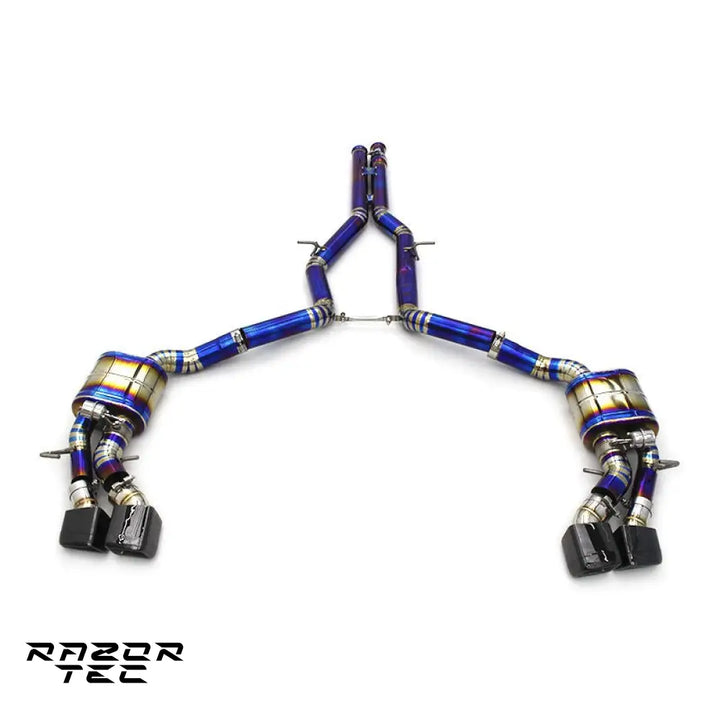 MERCEDES BENZ C63 W204 VALVETRONIC EXHAUST SYSTEM II