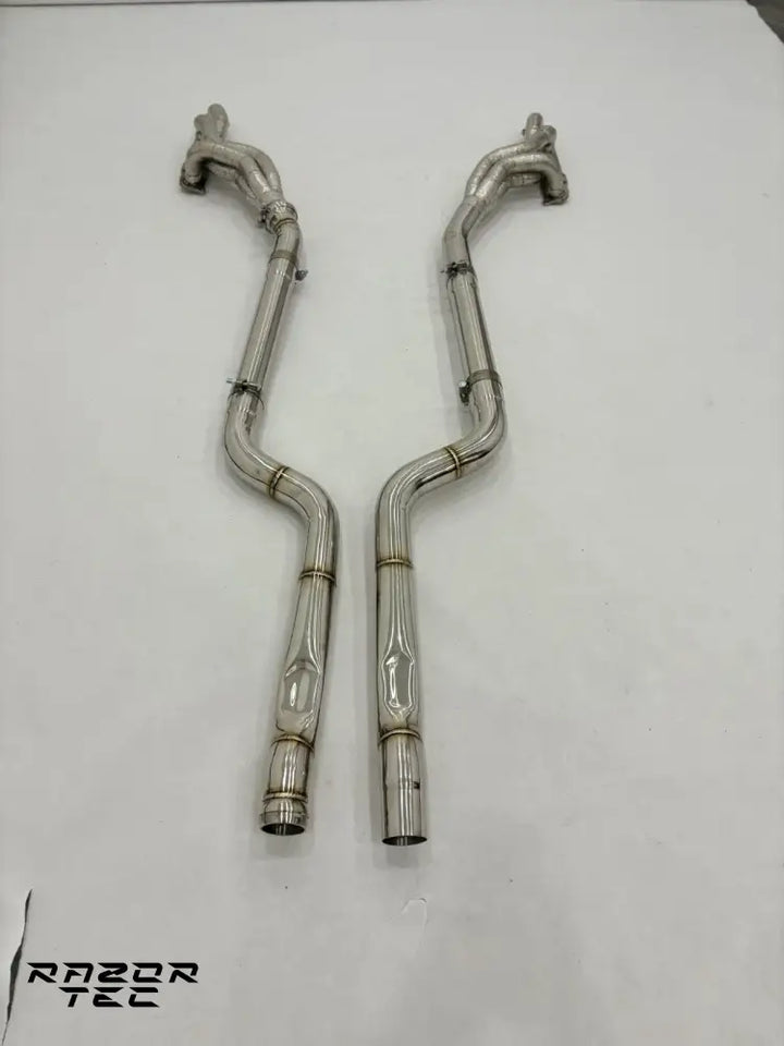 MERCEDES BENZ C63 W204 VALVETRONIC EXHAUST SYSTEM II
